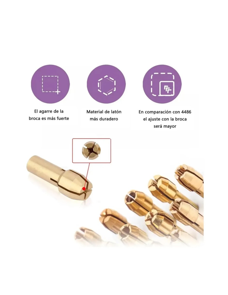 Kit de brocas para avellanador