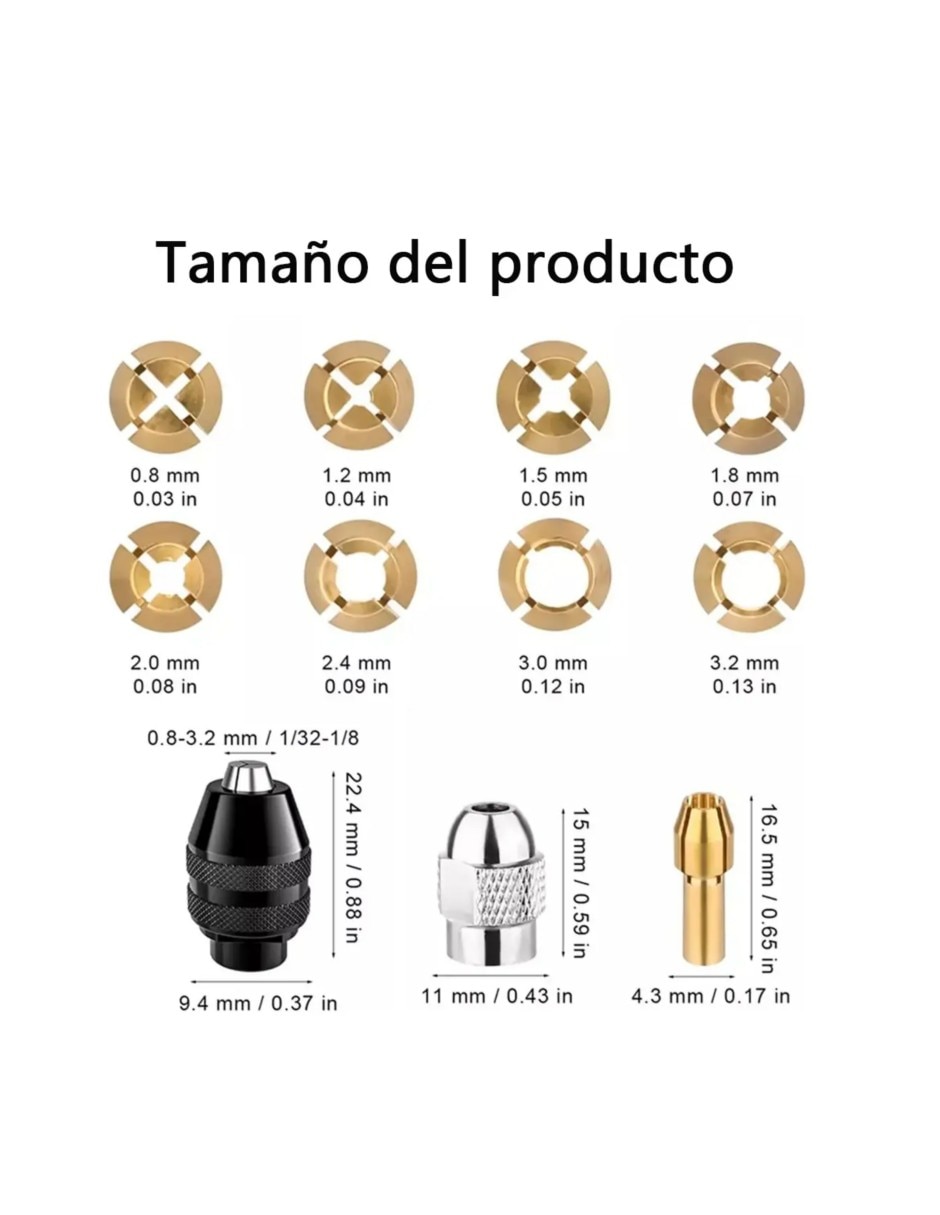 Kit de brocas para avellanador