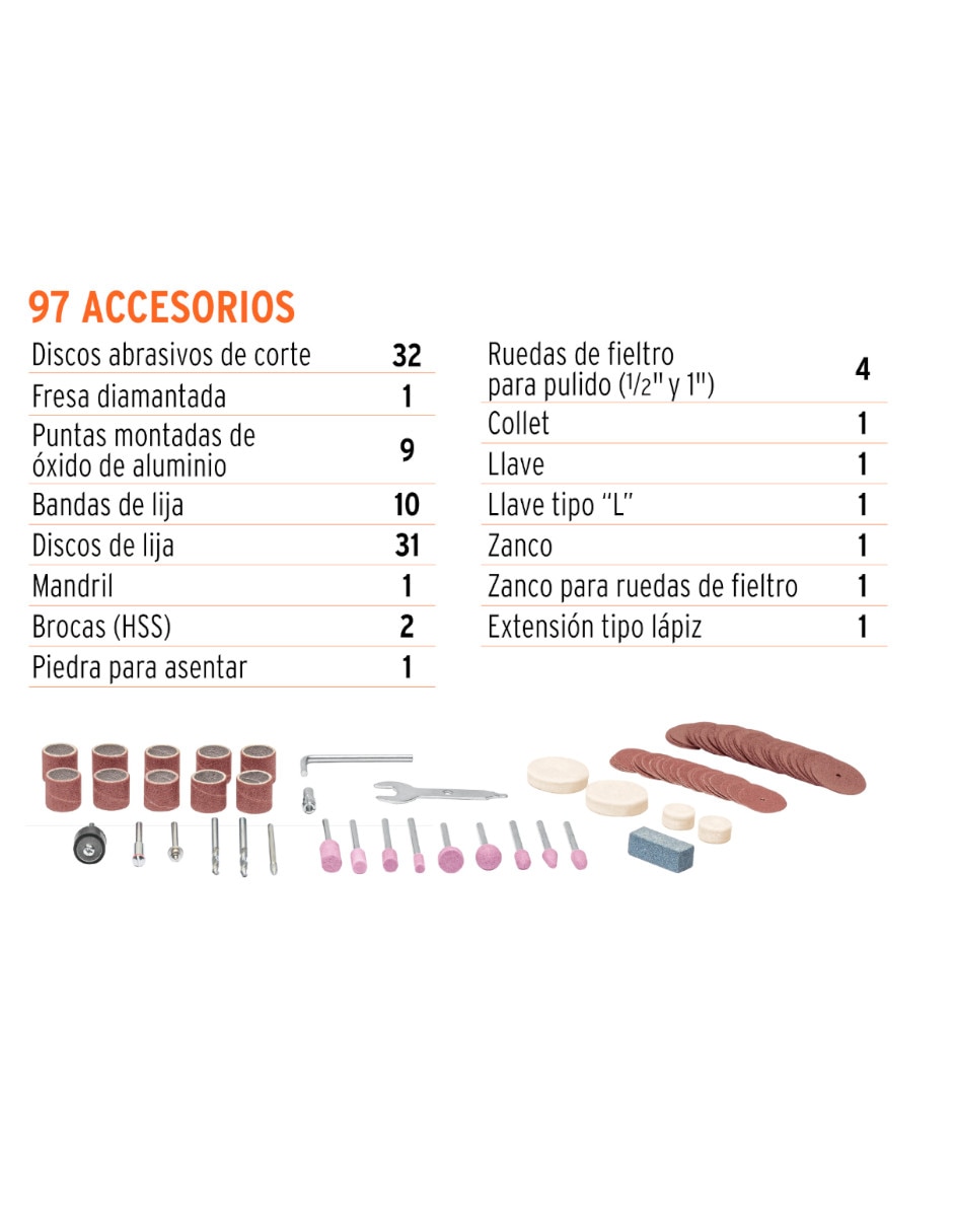 Mototool y accesorios 103580 3