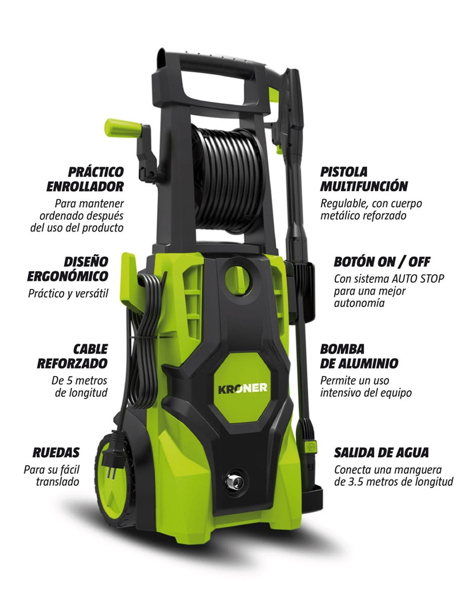 Hidrolavadora 2320 psi