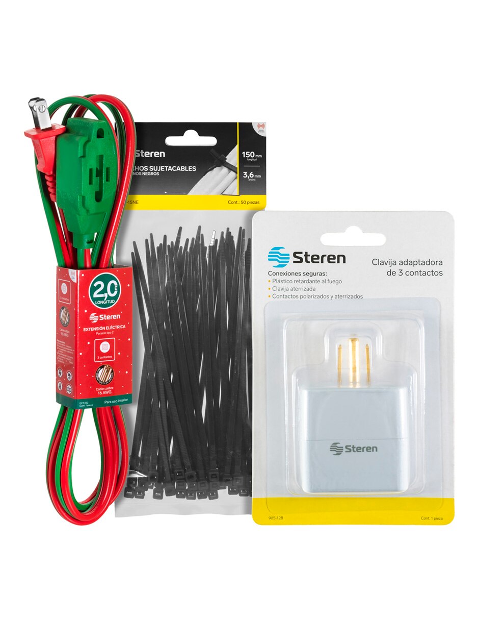 Extensión Eléctrica 2 m 4