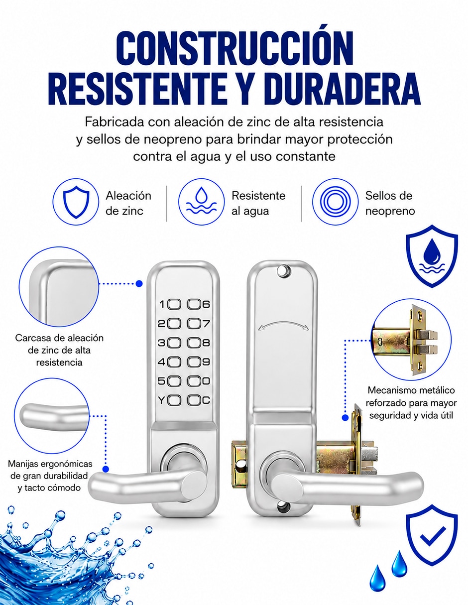Cerradura empotrar cbhh1330 de derecha e izquierda 2