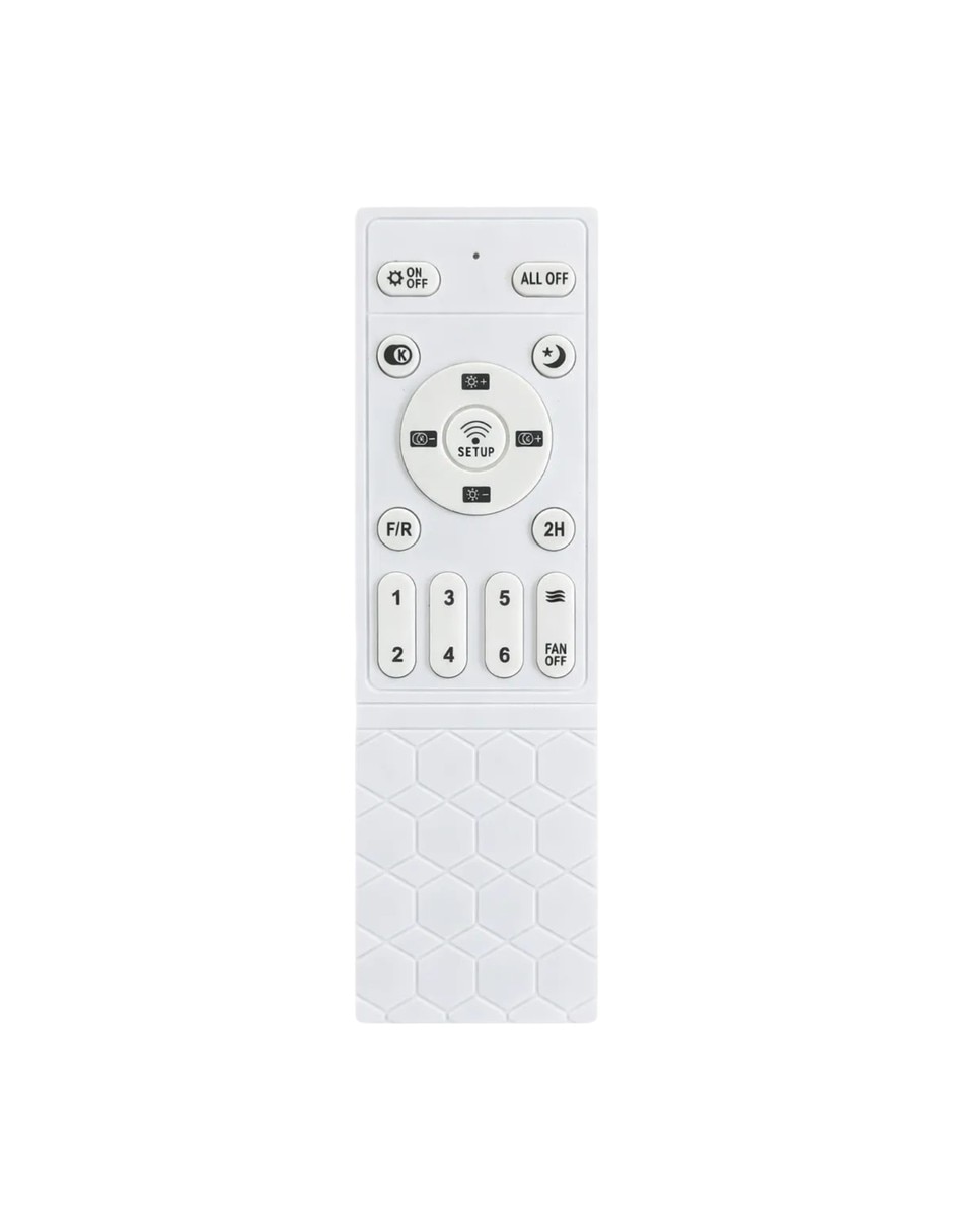 Control remoto para aire acondicionado luz led ventilador techo luz led mod 04