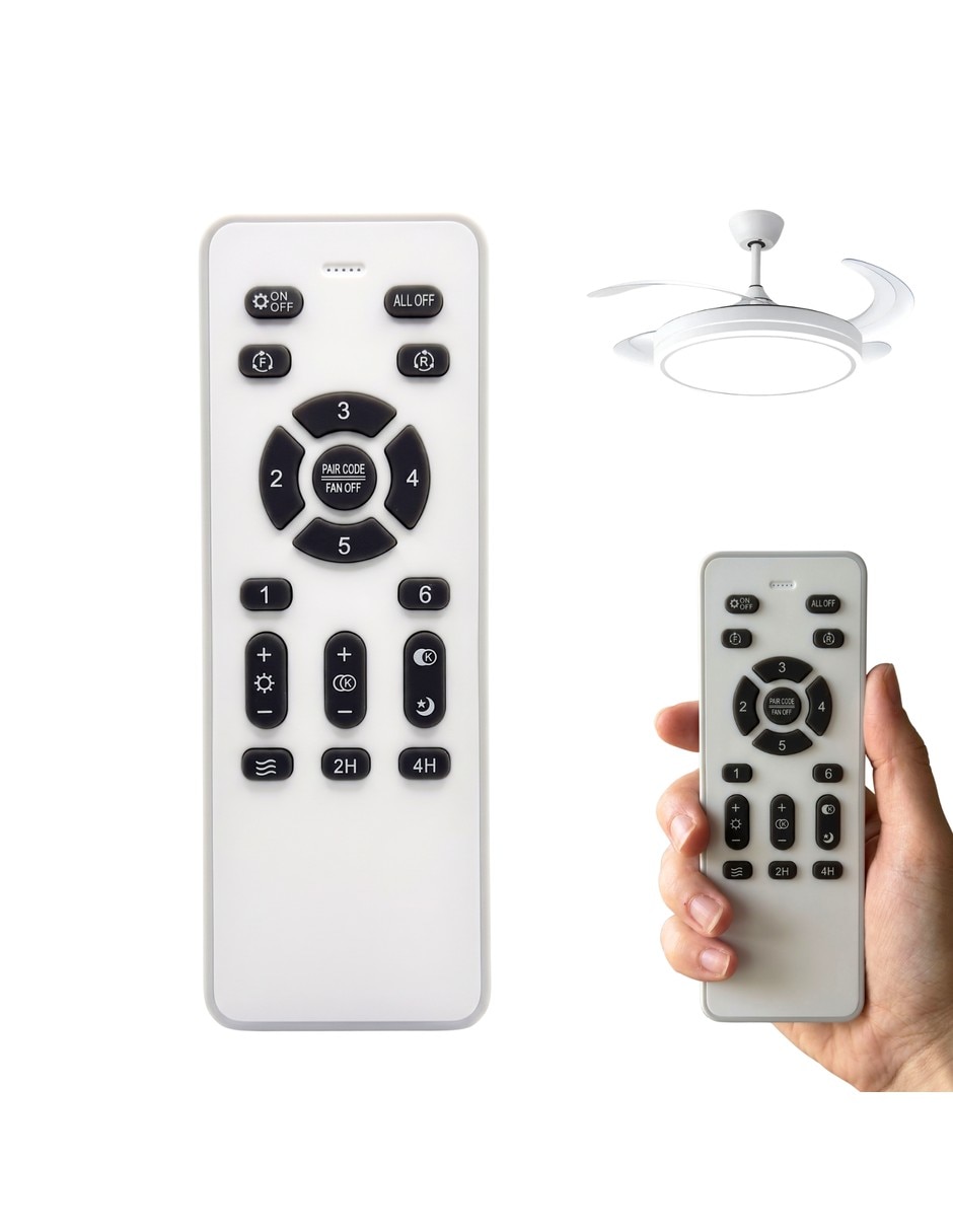 Control remoto para aire acondicionado velocidades lámpara ventilador velocidades mod 03
