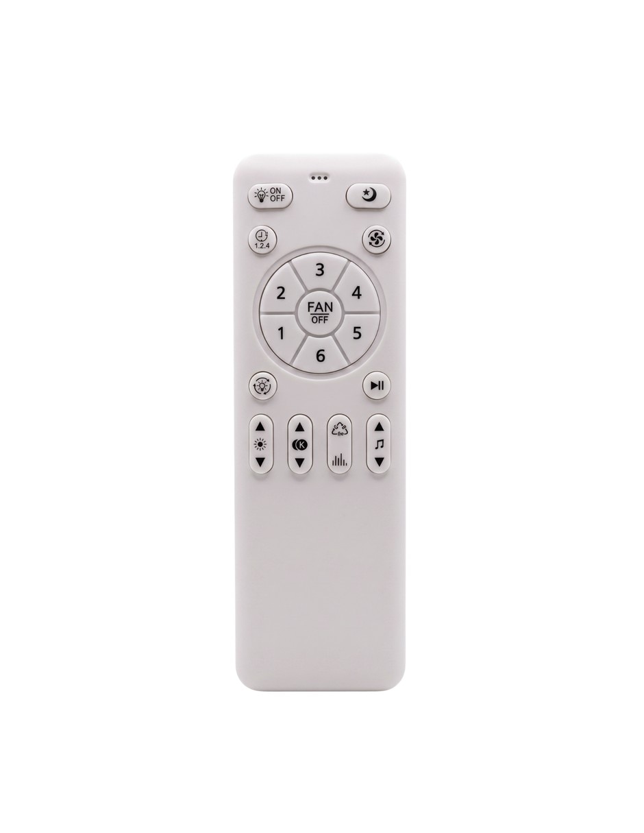 Control remoto para aire acondicionado luz led lámpara ventilador smart led mod 02