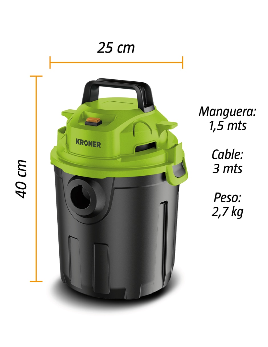 Aspiradora HMX129 10 litros 5