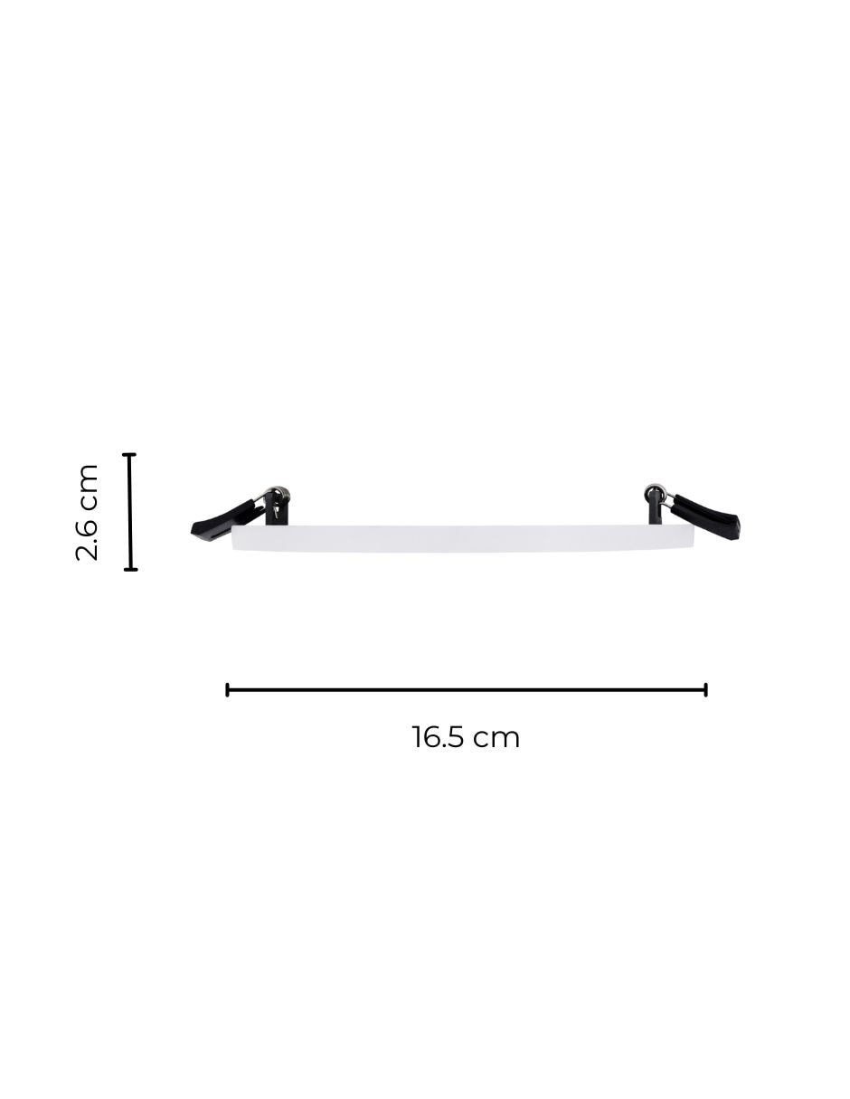 Lámpara blanca flat-deco lum 4