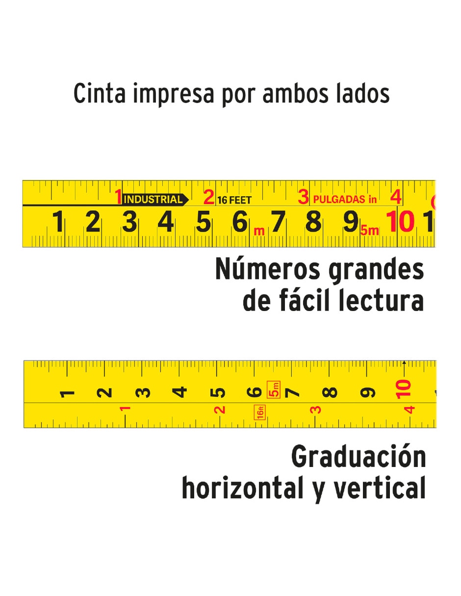 Flexómetro 14579 8 m 6