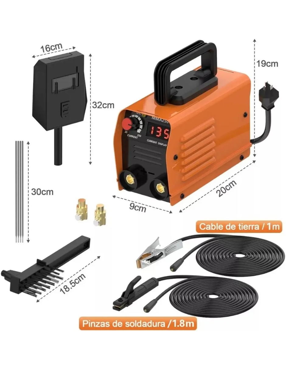 Soldadora mini inverter 120 a