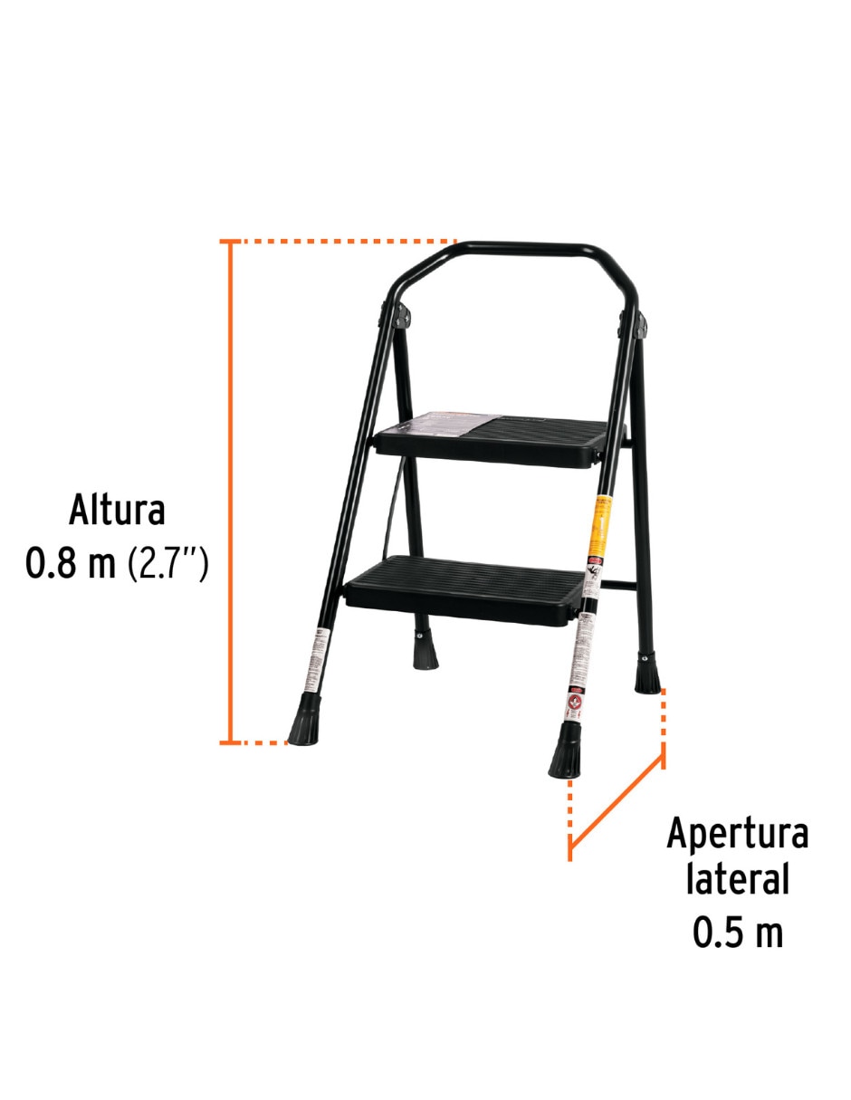 Escalera de tijera de acero