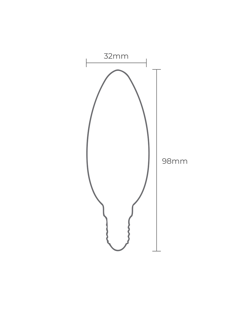 Foco LED 4 W de consumo 4 W de iluminación 300 lm lúmenes 4