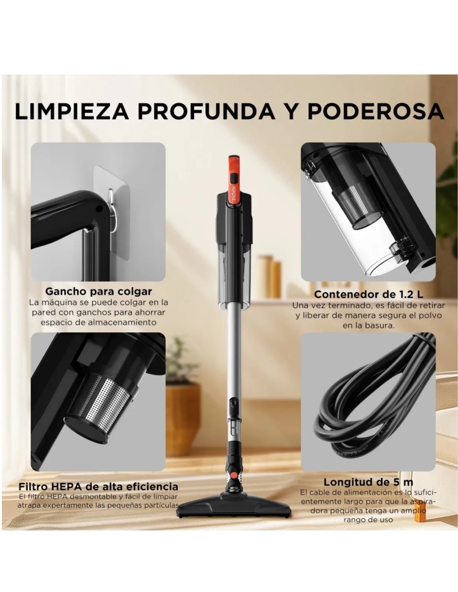 Aspiradora 1.25 litros