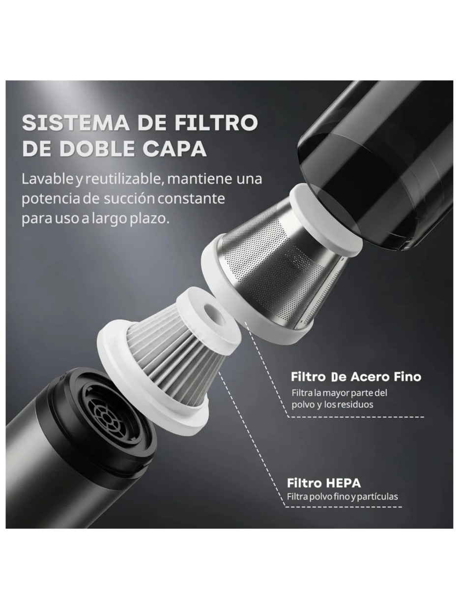 Aspiradora 1.5 litros