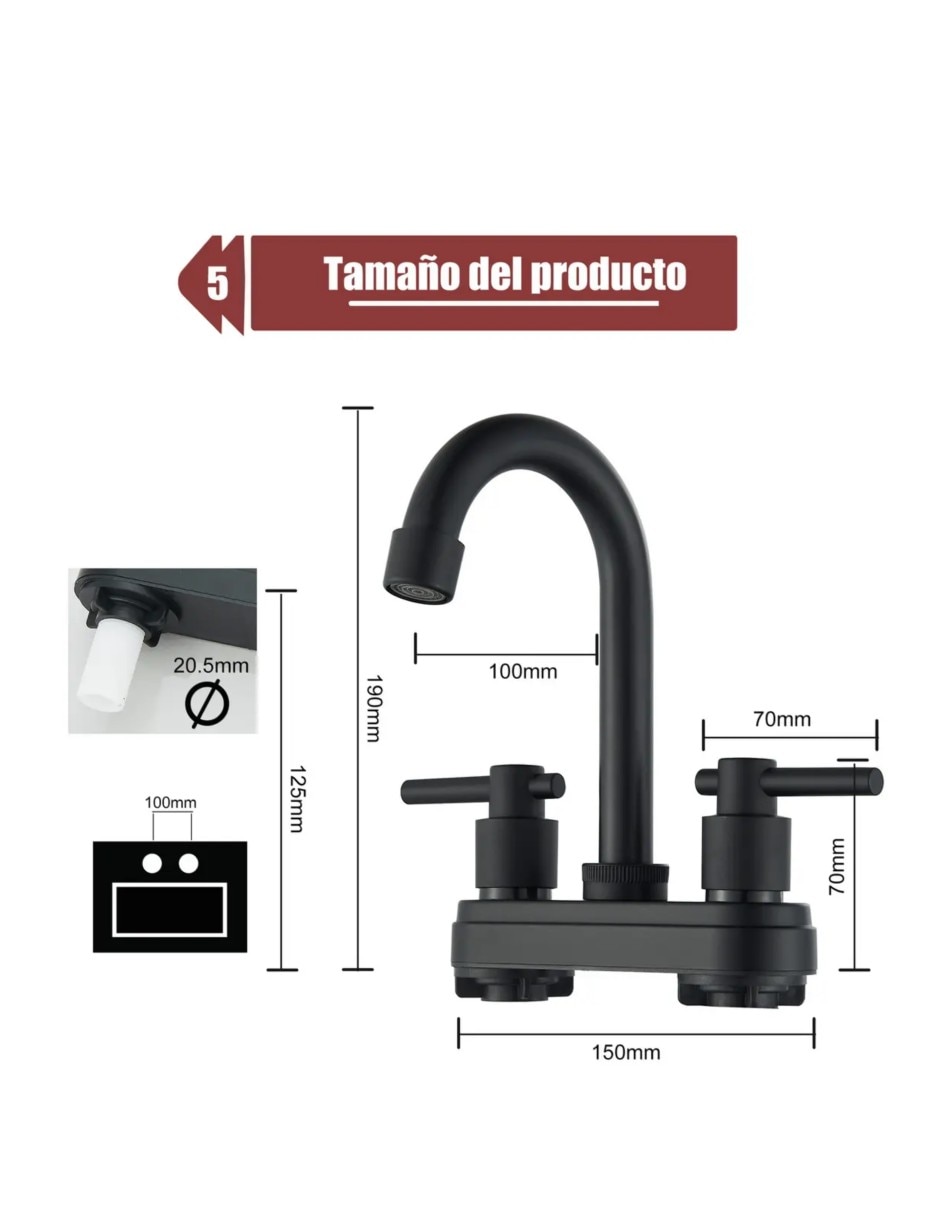 Extensor de grifo de Friends para 4