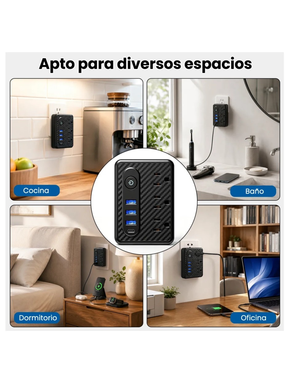 Multicontacto de 2 contactos