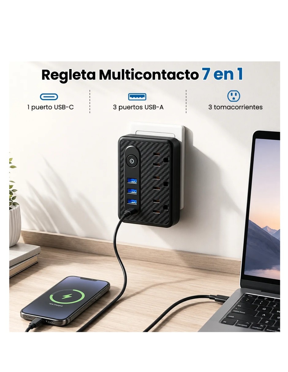 Multicontacto de 2 contactos