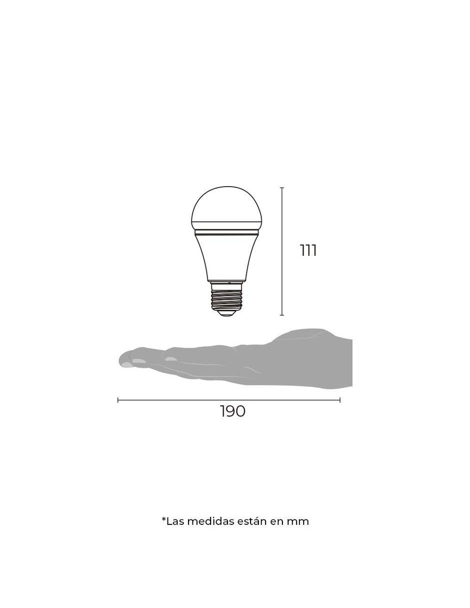 Serie de focos de led con 4 focos 4