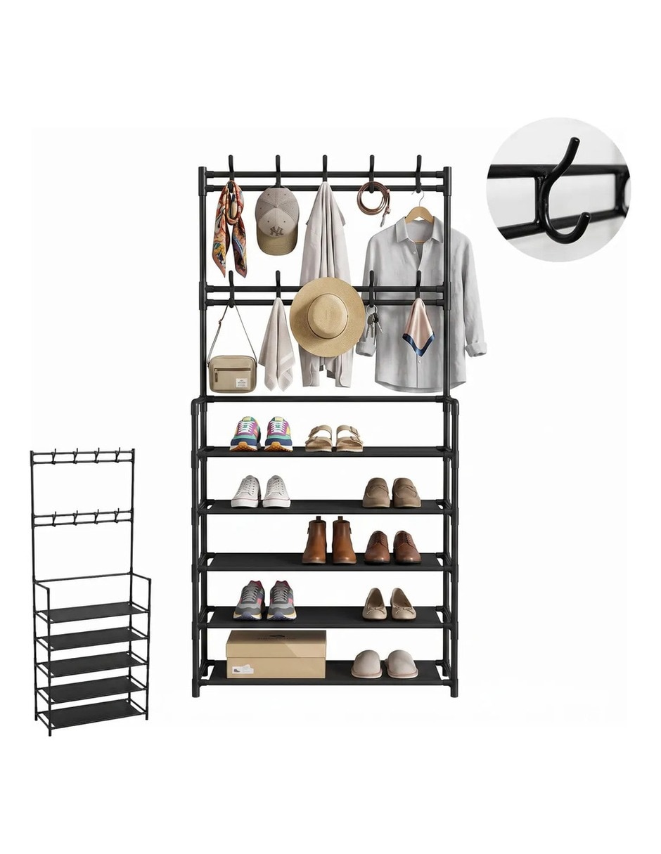 Rack organizador de baño de aluminio reforzado Rack organizador de baño de aluminio reforzado