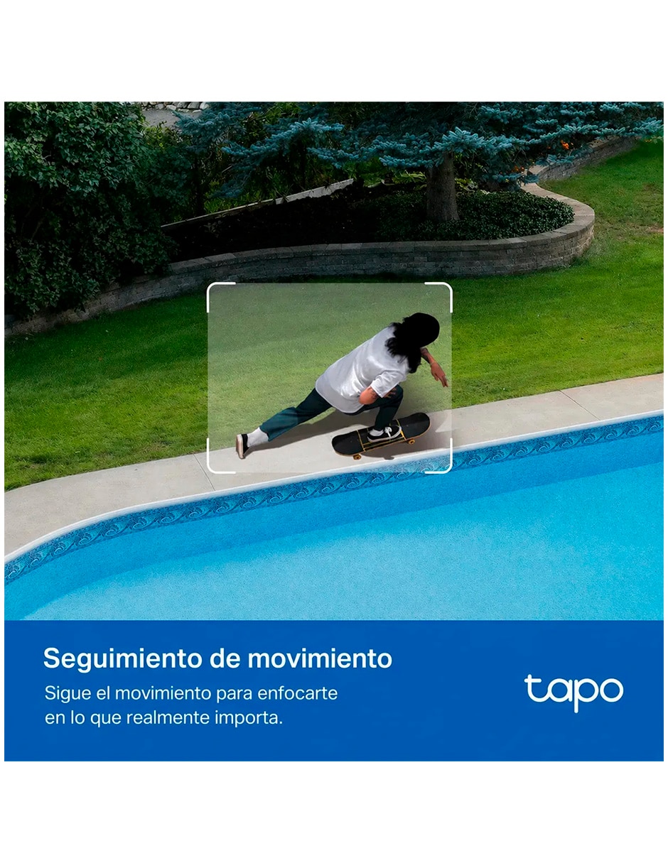 Cámara individual de seguridad modelo c530ws 5mp Inalámbrica 3k 360° capacidad de grabar para exterior
