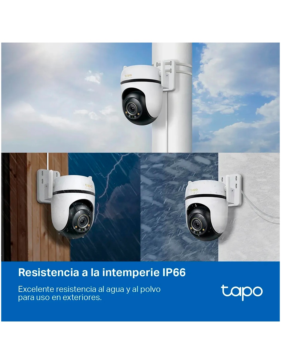 Cámara individual de seguridad modelo c530ws 5mp Inalámbrica 3k 360° capacidad de grabar para exterior 9