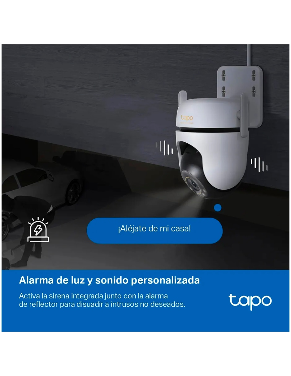 Cámara individual de seguridad modelo c530ws 5mp Inalámbrica 3k 360° capacidad de grabar para exterior