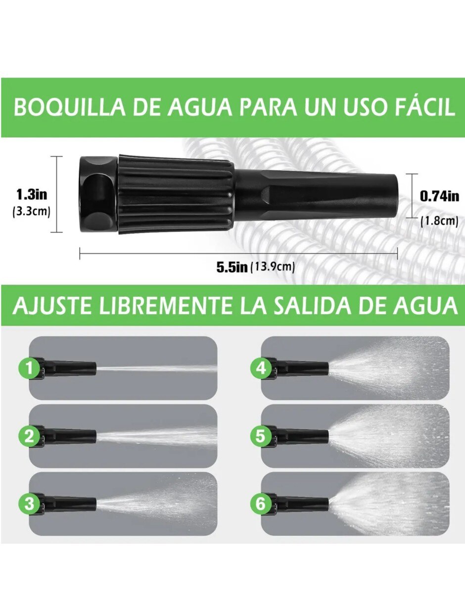 Manguera expandible 2m 5