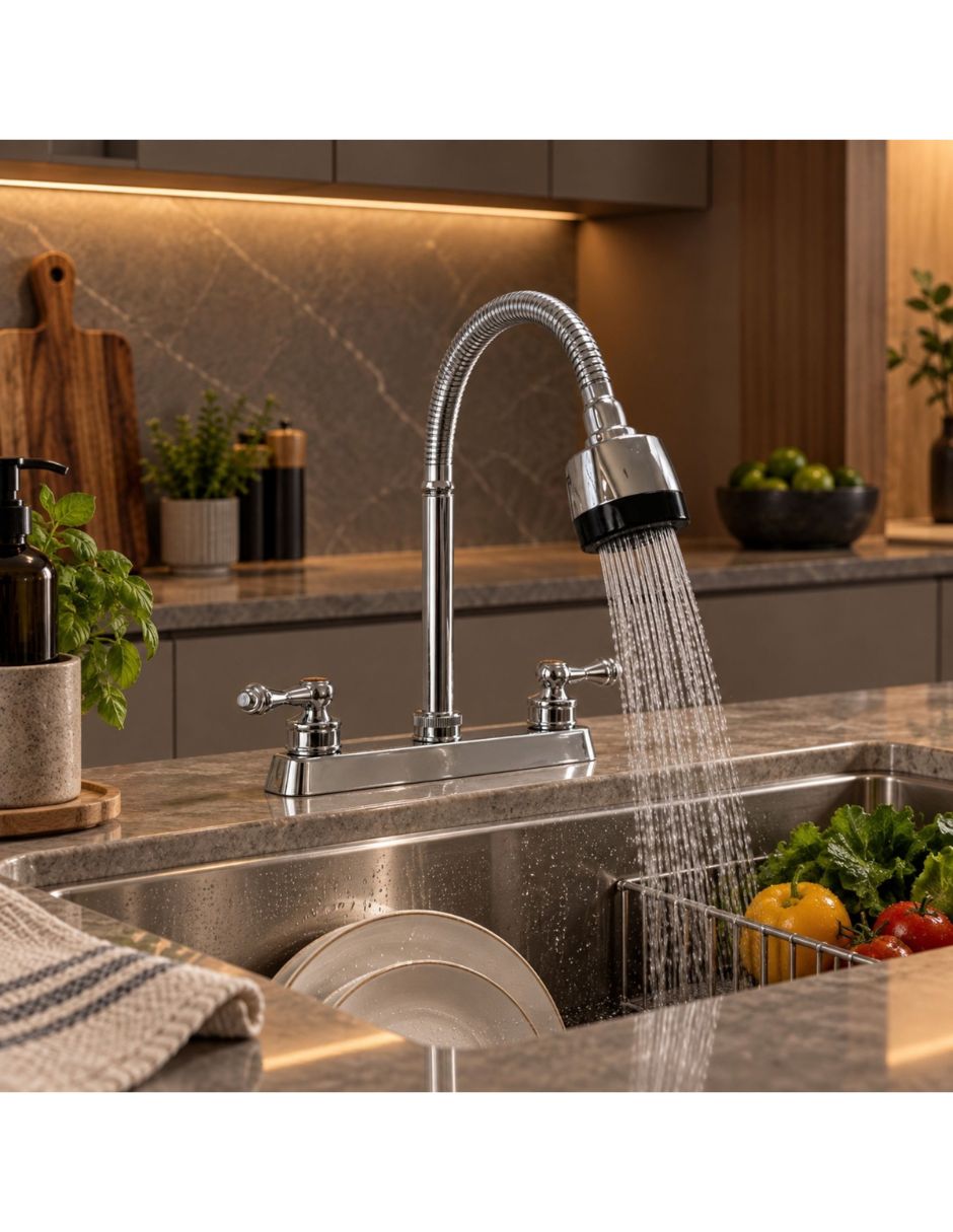 Llave mezcladora para cocina 4