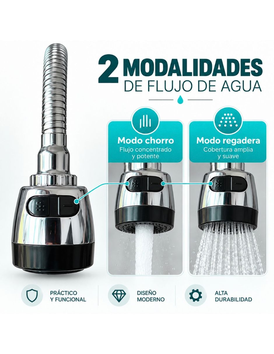 Llave mezcladora para cocina 6