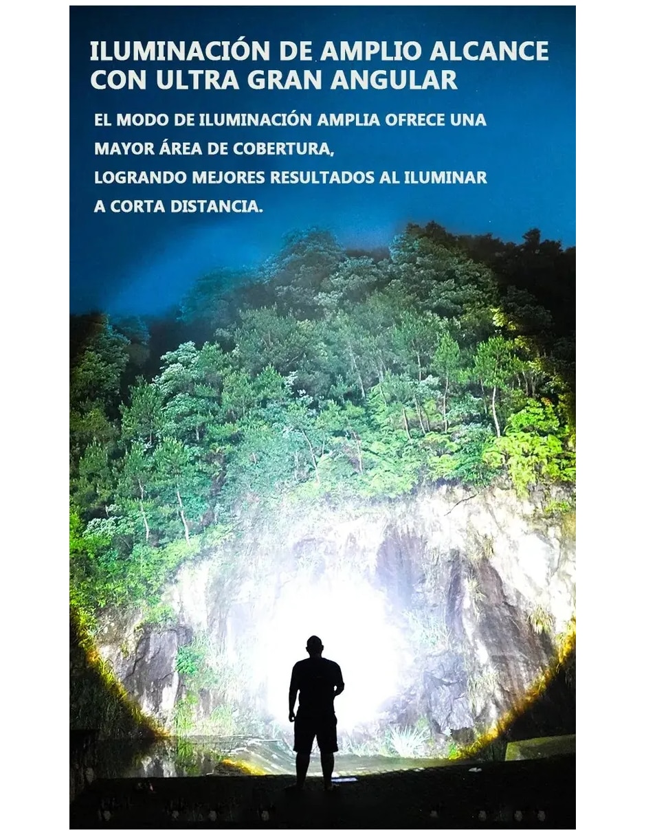 Linterna para cabeza