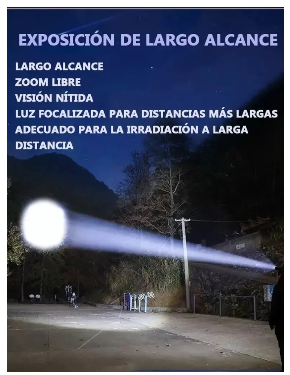 Linterna para cabeza