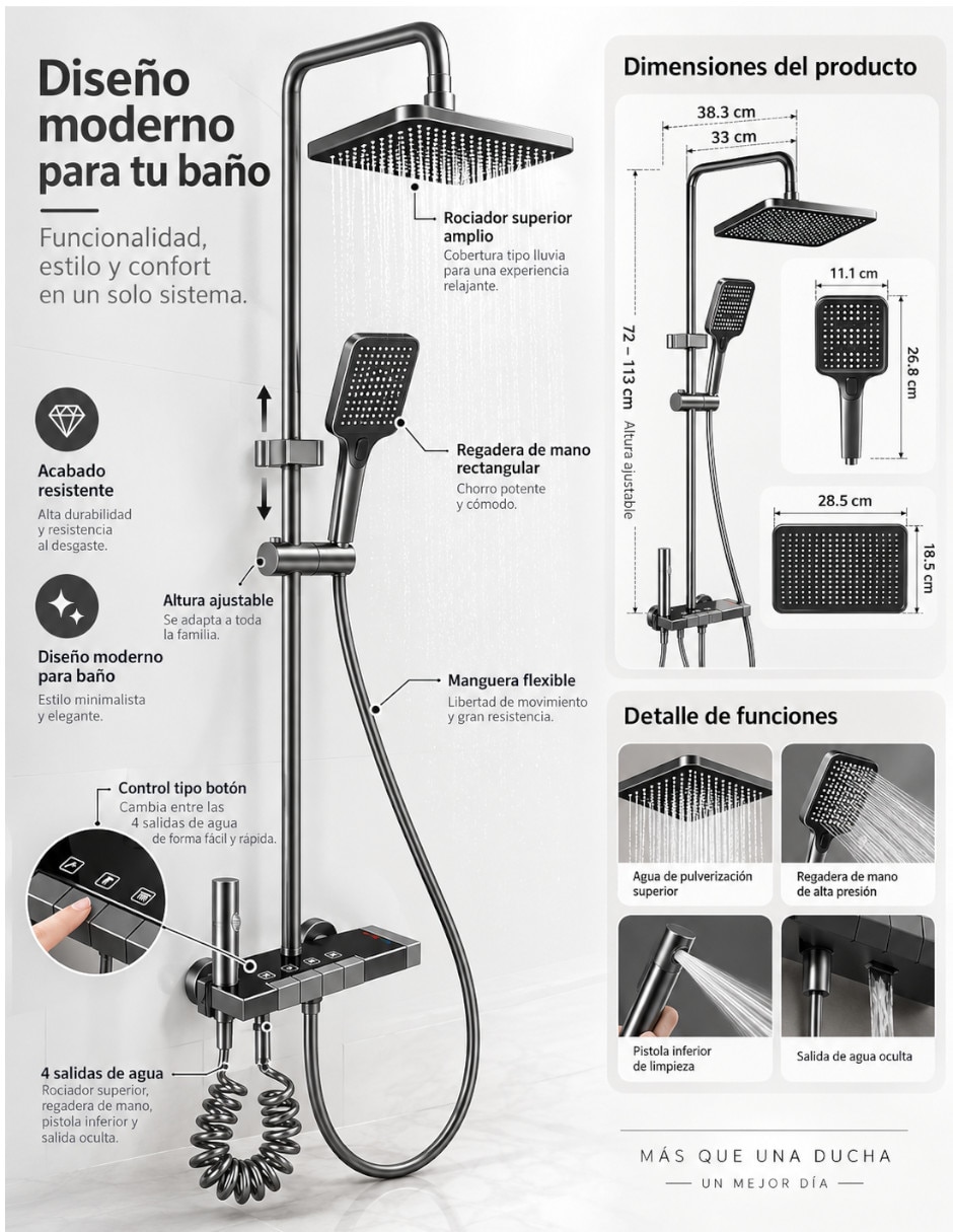 Regadera para Regadera 5