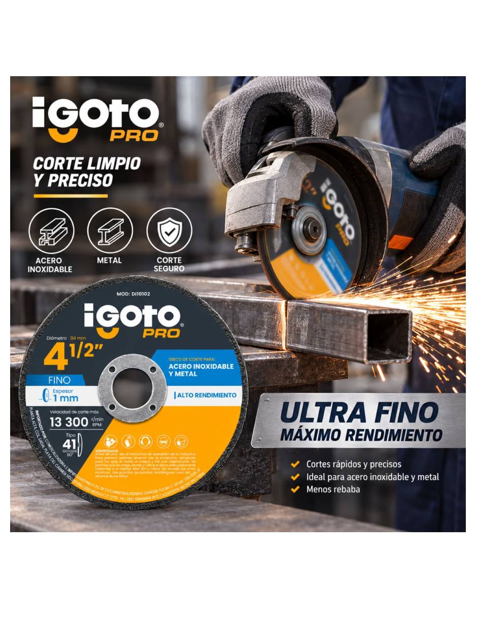 Disco de corte de Oxído de aluminio 2