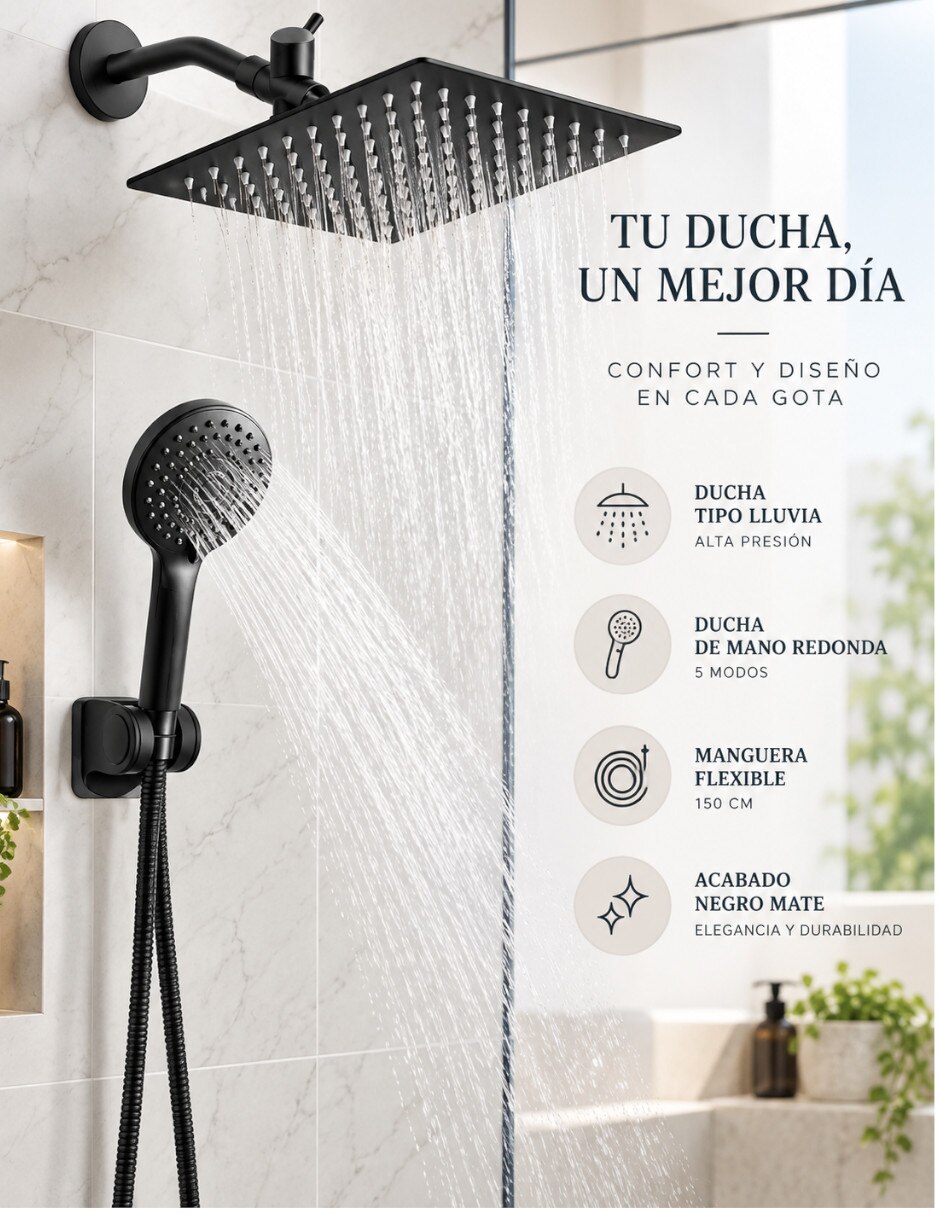 Regadera para Baño 3