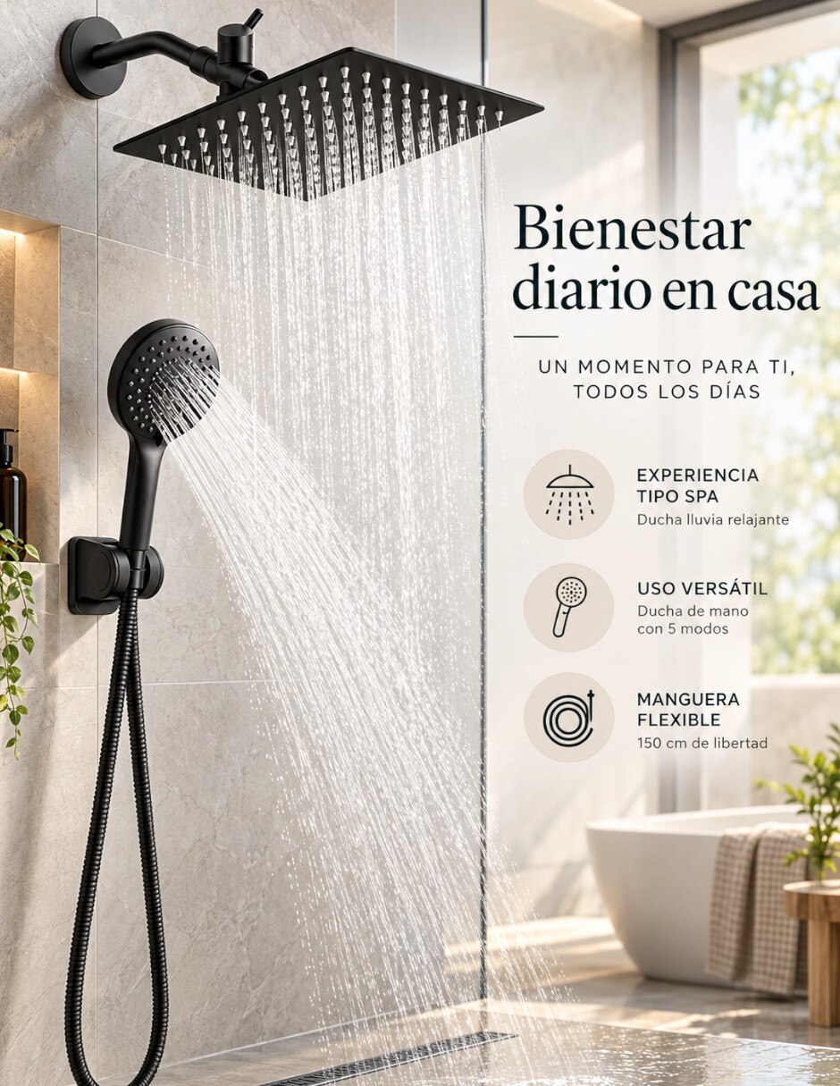Regadera para Baño 4