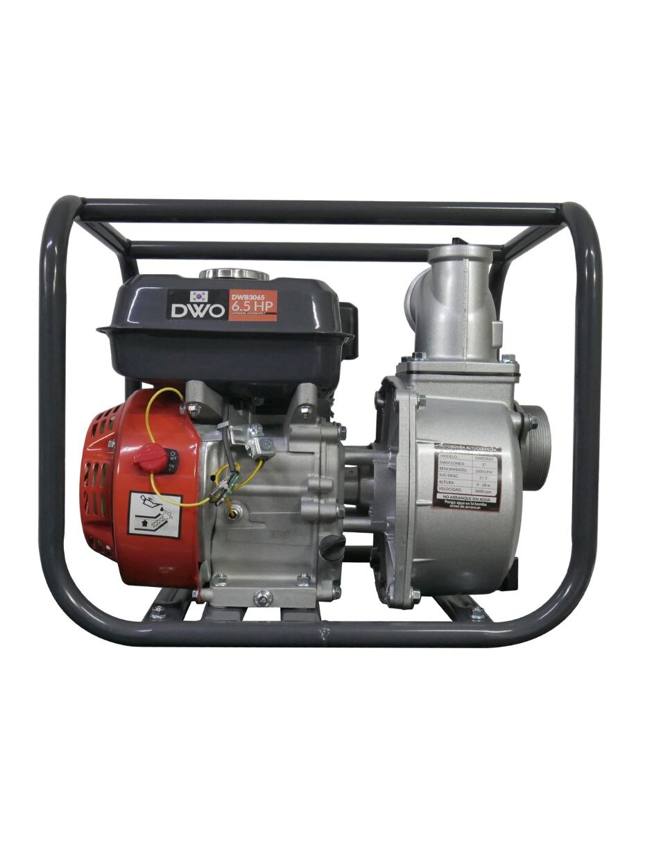 Bomba de agua Autocebante 6.5 HP 4