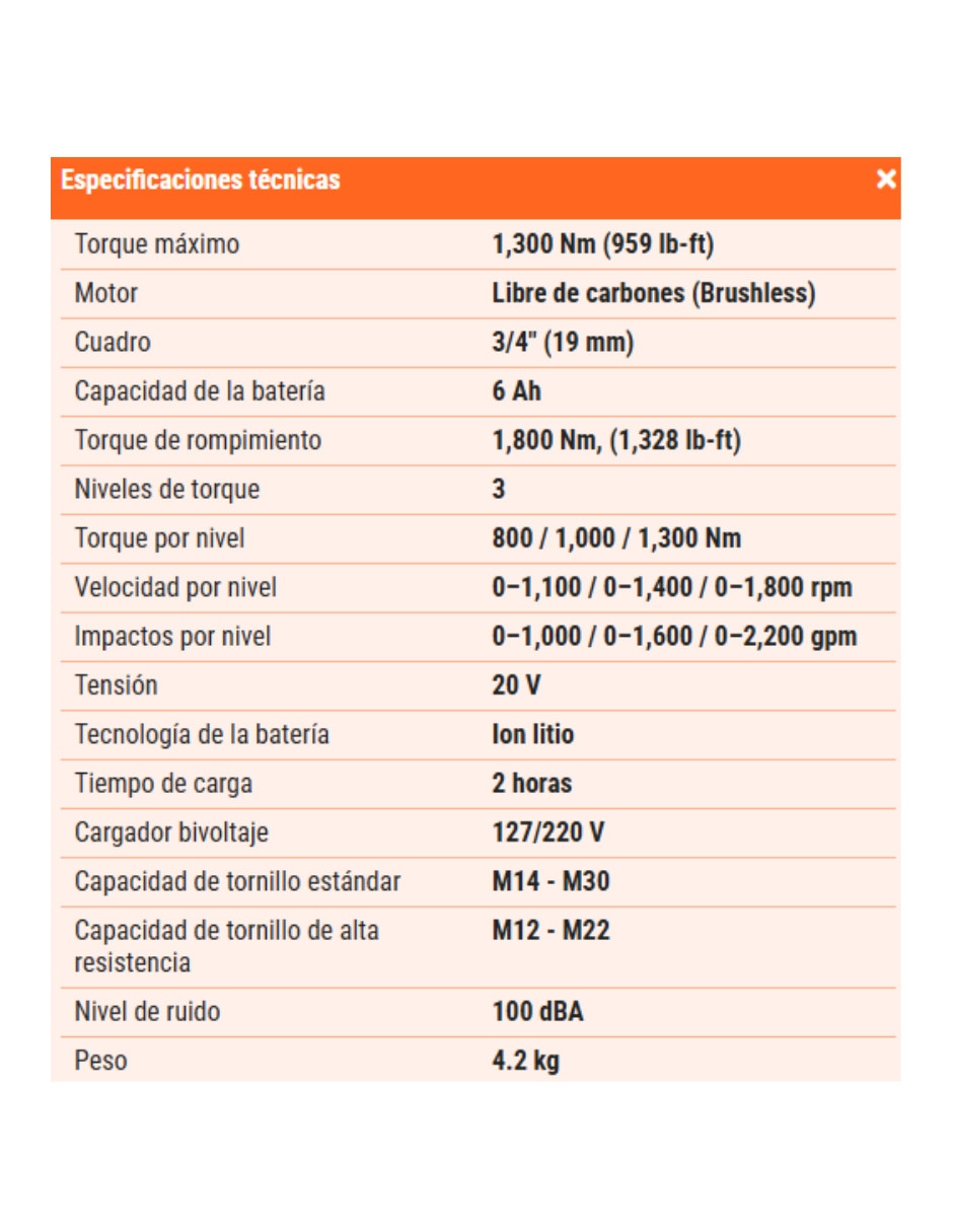 Llave de impacto 3