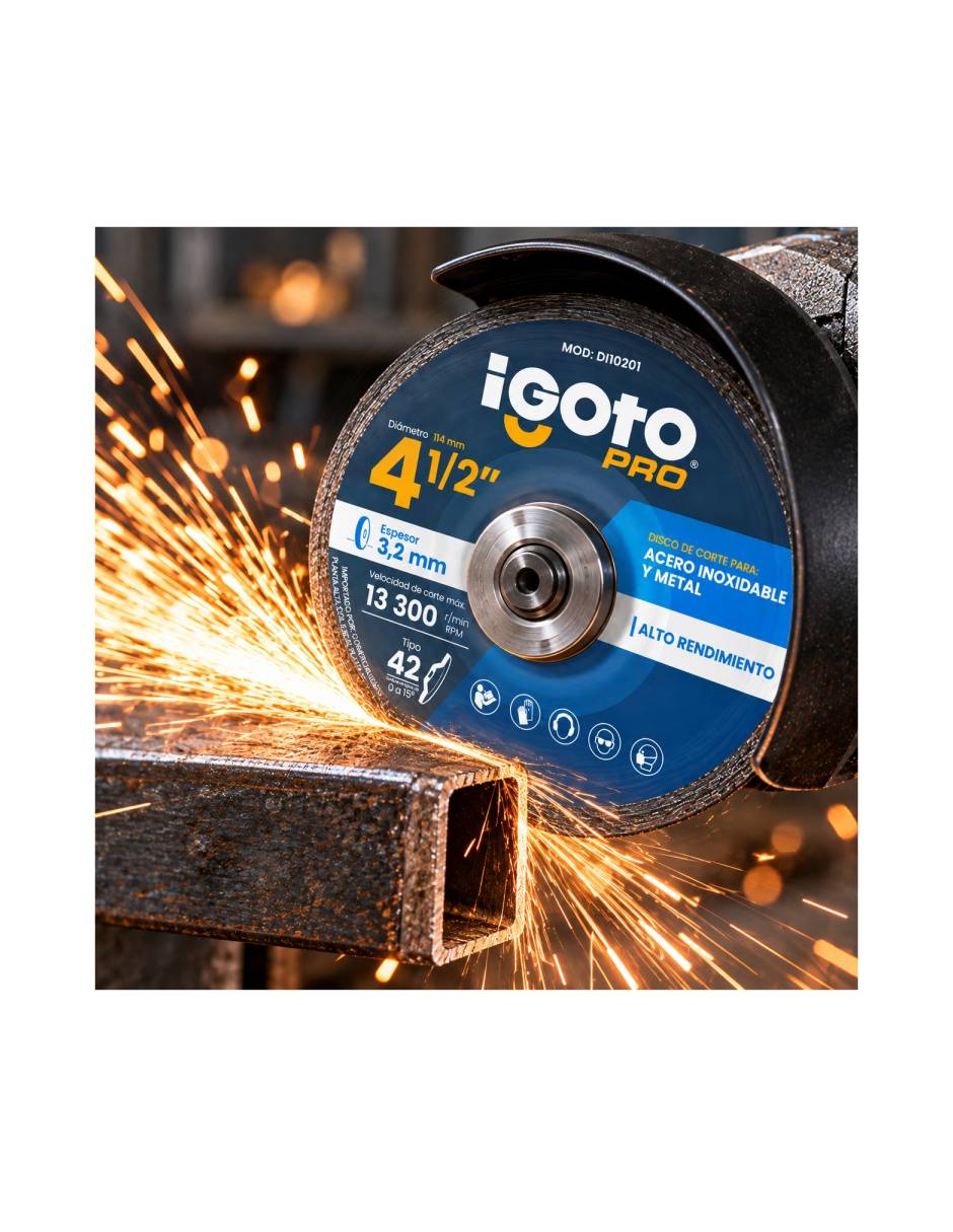 Disco de corte de oxído de aluminio 5