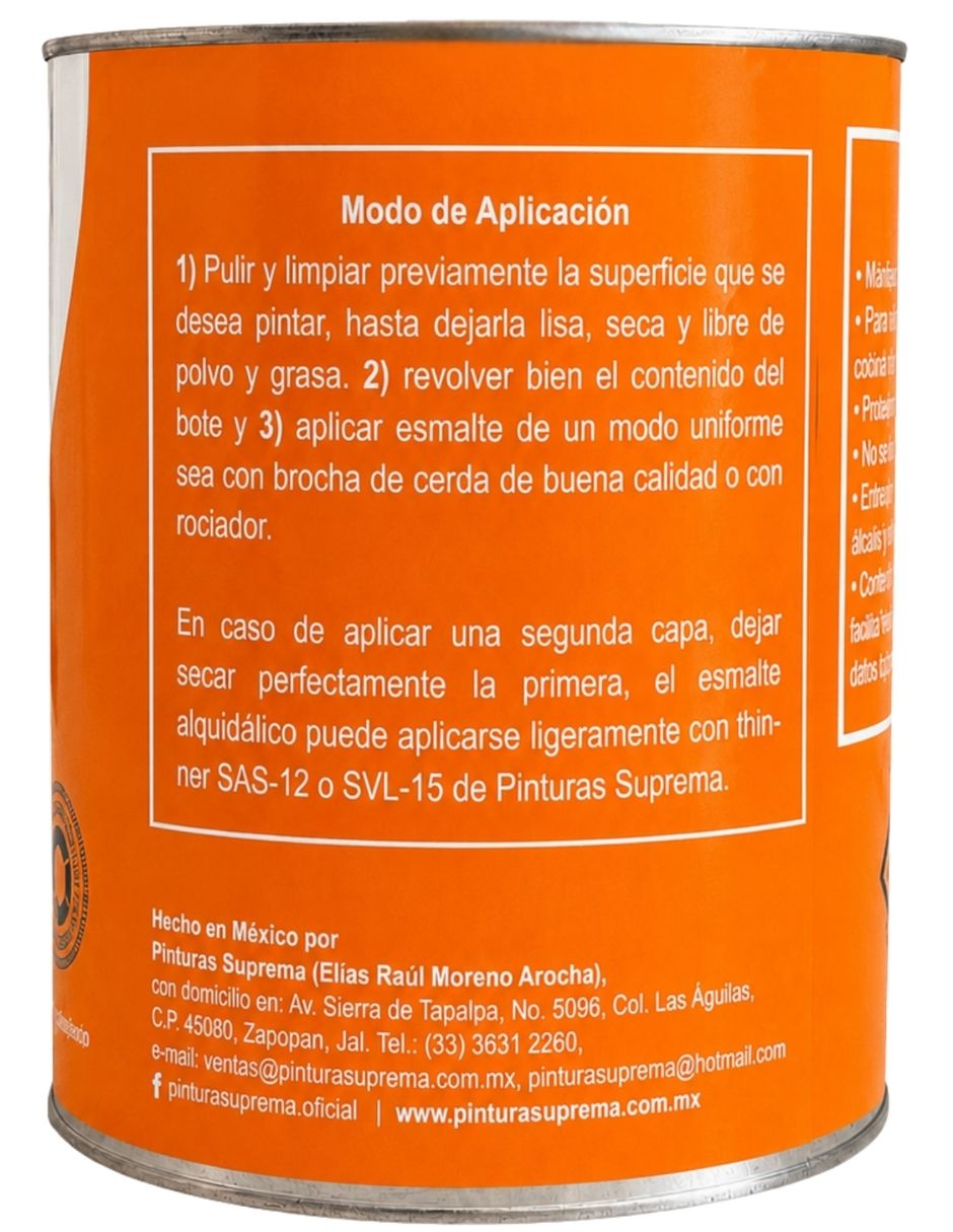 Esmalte Industrial secado rápido 2