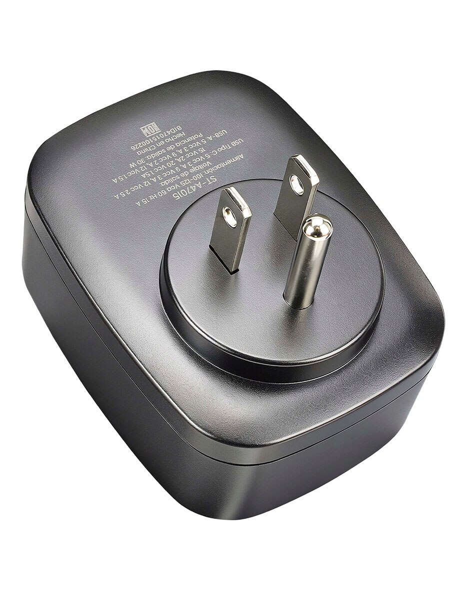 Multicontacto GaN USB y USB-C - Carga ultra rápida 5 dispositivos de 1 contacto 9