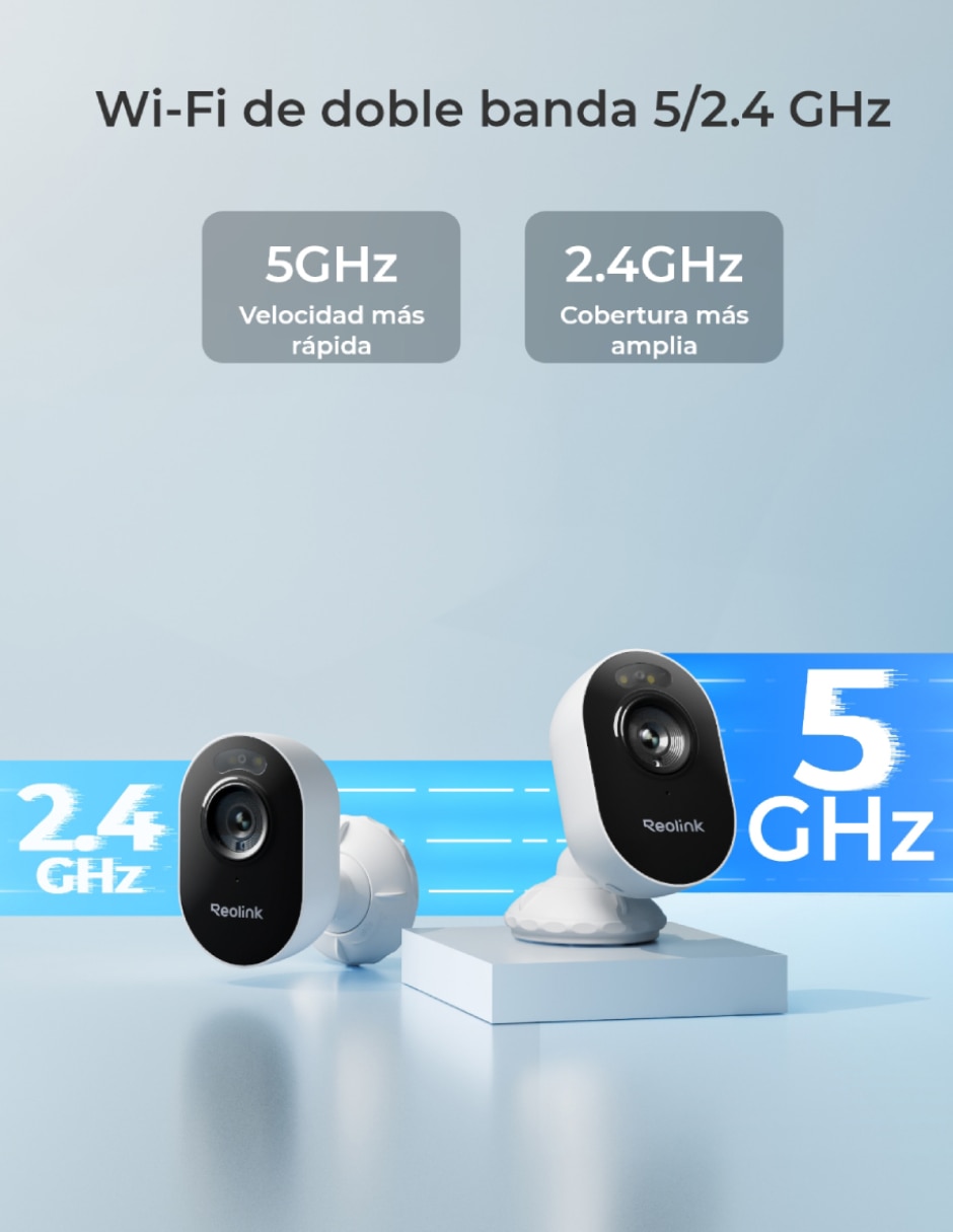 Cámara Wi-Fi de seguridad modelo Lumus Inalámbrica 2K 107° Sí para Exterior 5