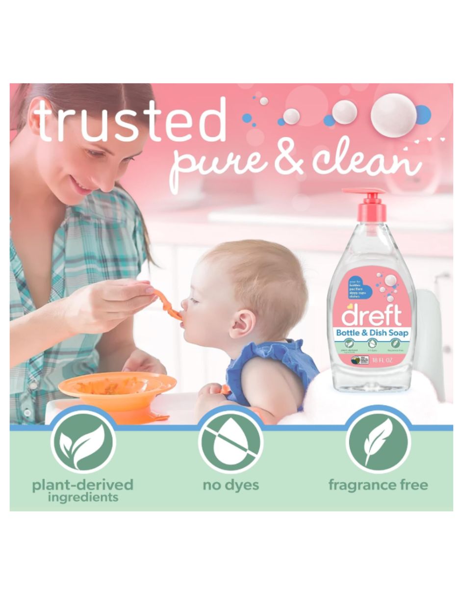Detergente para biberones Líquido FAMILIA 18oz 2