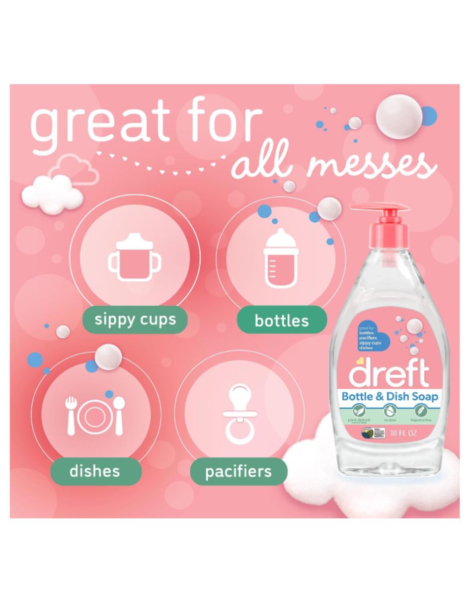 Detergente para biberones Líquido FAMILIA 18oz 4