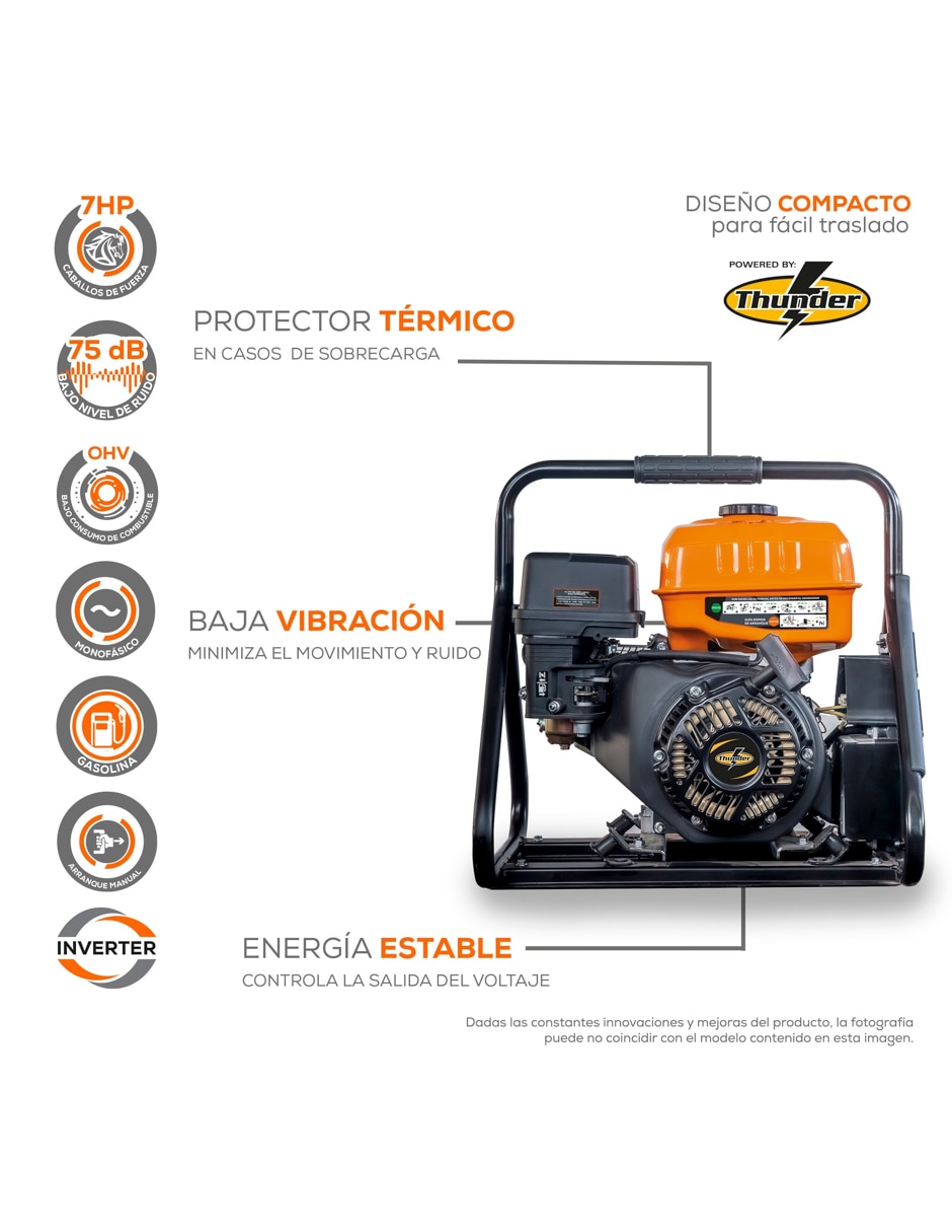Generador eléctrico Sí No aplica 2