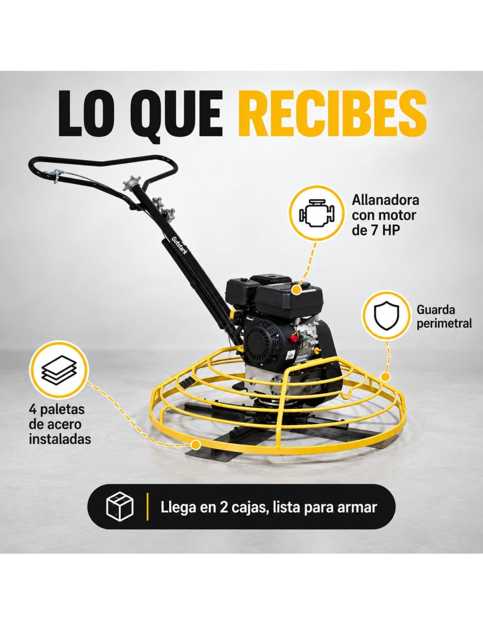 Allanadora de concreto 9
