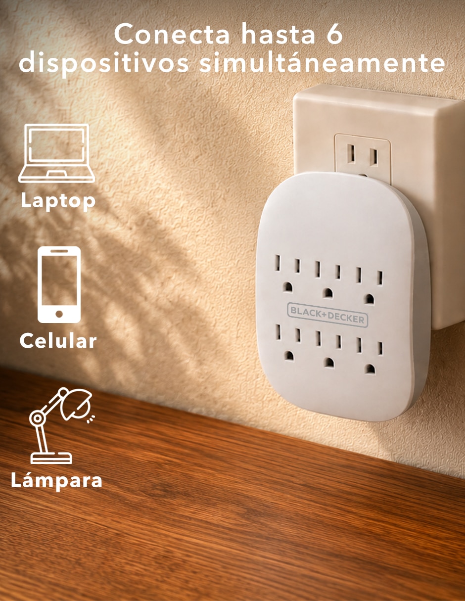 Multicontacto BDXEEMTTAP3 de 6 contactos 4