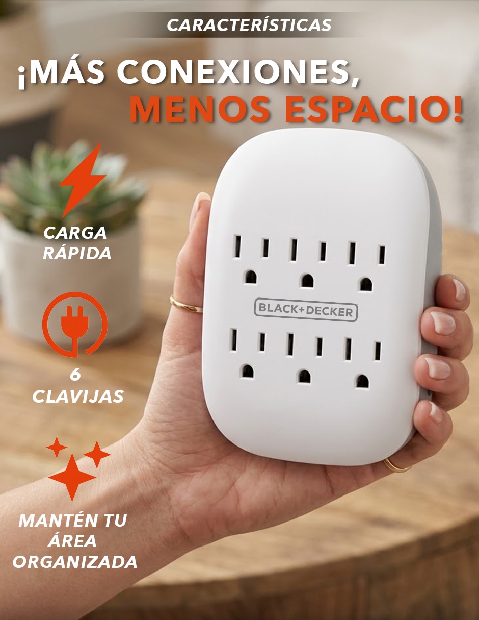 Multicontacto BDXEEMTTAP3 de 6 contactos 6