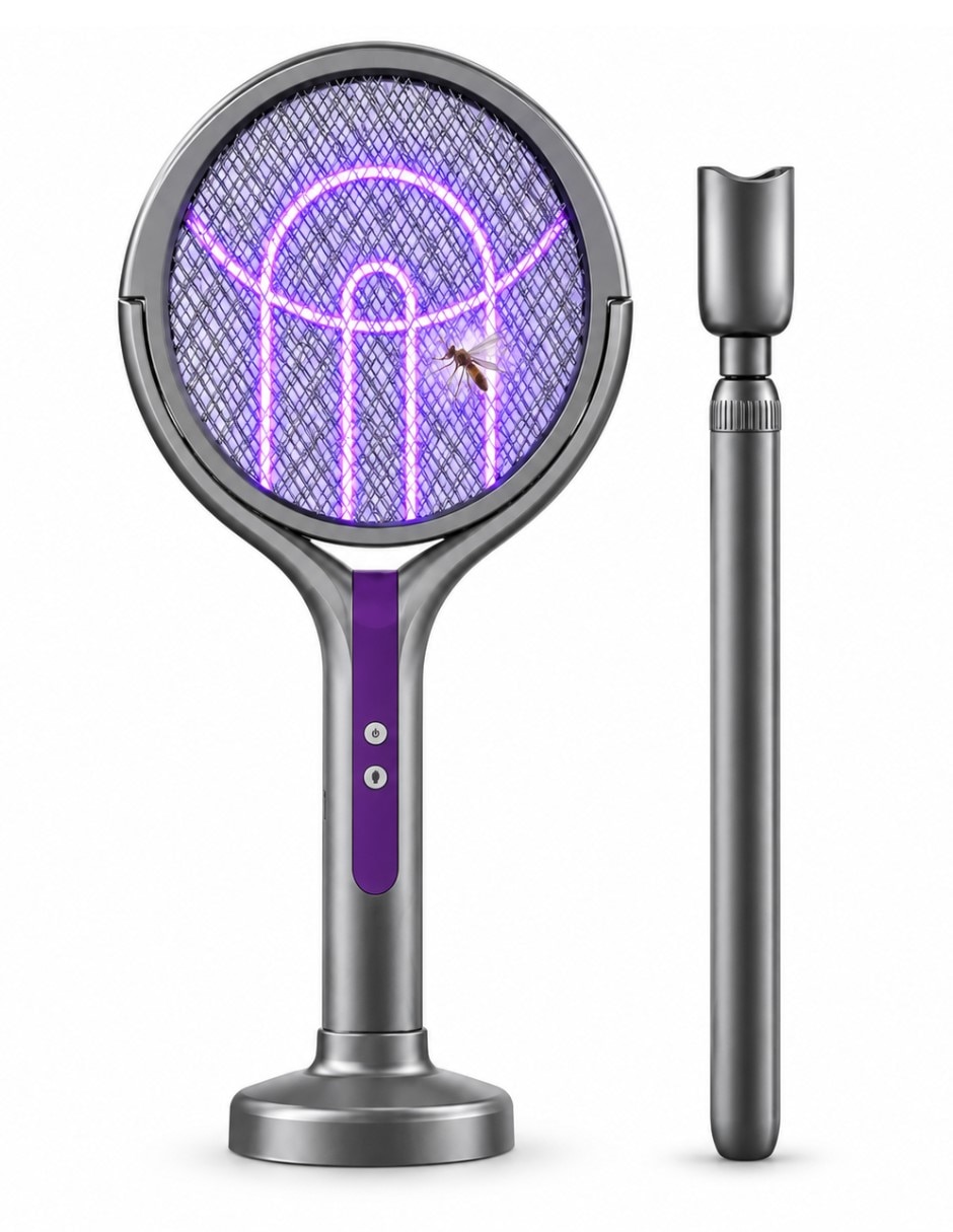Raqueta mata insectos de Recargable