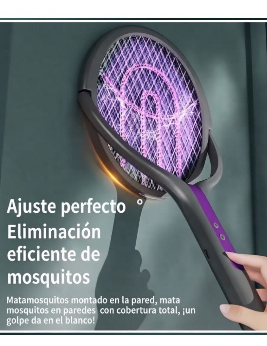 Raqueta mata insectos de Recargable 5
