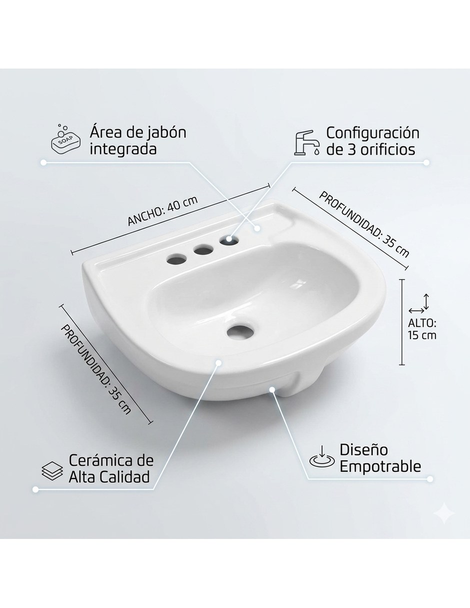 Lavabo Estándar 6