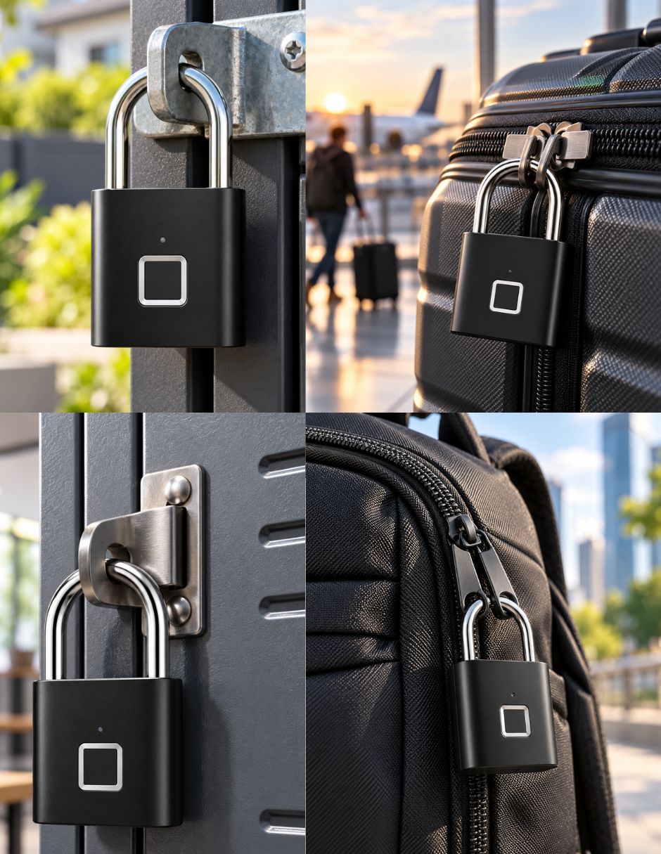 Candado de alta seguridad de digital 3